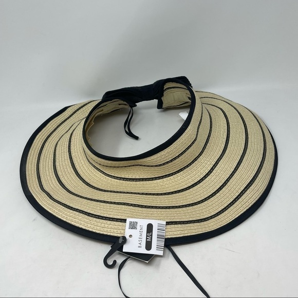 BASEMENT ACCESSORIES Womens Roll Up Paper Visor - Picture 7 of 13